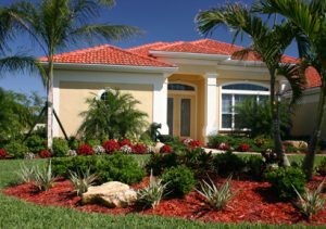 Tropical paradise landscape design